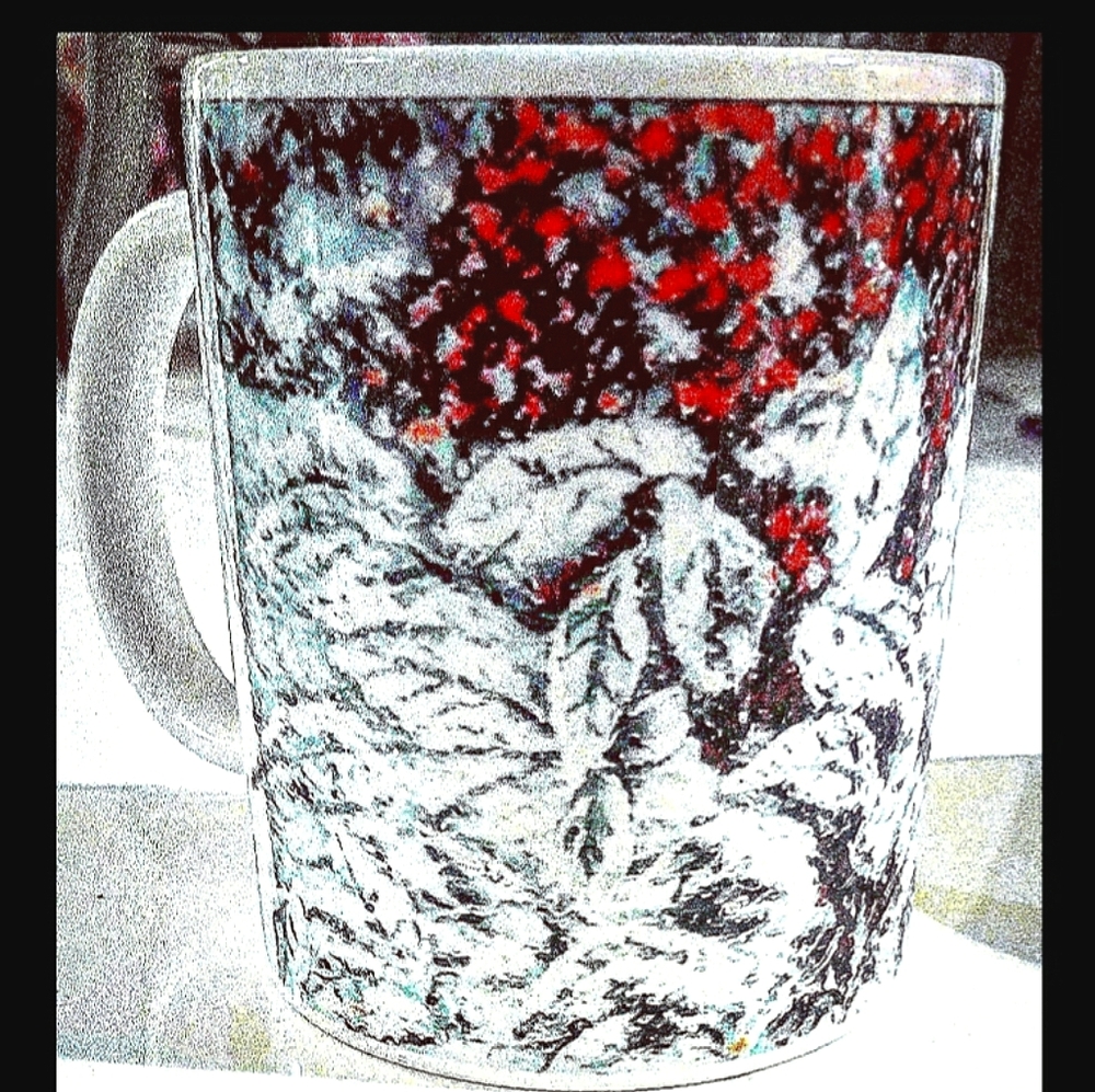 Winter mugs. Perfect holiday gifts!